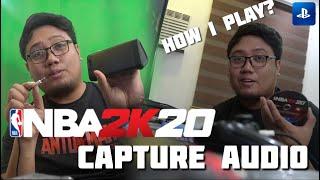 How to Capture/Play/Edit Audio NBA 2K20 on PS4! Without Capture Card or ELGATO - jccaloy