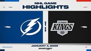 NHL Highlights | Lightning vs. Kings - January 4, 2025