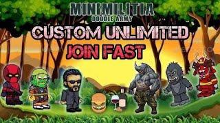 Mini Militia Live Streaming ll MM live stream ll UNVISIBLEGUY GAMING YT Is Live#20