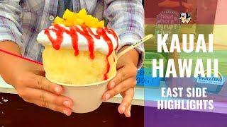 Kauai's Bustling East Side: Kayak in Wailua, Shave Ice in Kapaa, Farmer's Market in Lihue