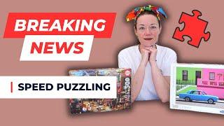 Breaking News!!! What's been Going on with me and Speed Puzzling?! #puzzle #jigsawpuzzle