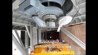 SKAKO ROTOCONIX 1m3 architectonic concrete discharge