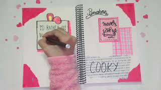 BT21 cooky journal with me #satisfying #journal