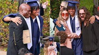 "Heidi Klum & Seal Reunite at Son's Graduation"