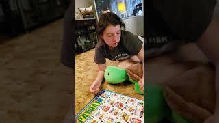 PayDay board game playing 12 months daddy daughter