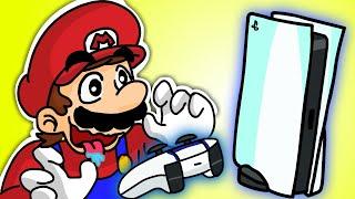 SUPER MARIO Buying PS5 | Playstation 5 Animation #Shorts