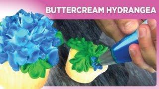 Buttercream Hydrangea by www.sweetwise.com