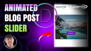 How To Add An Animated Blog Post Slider 