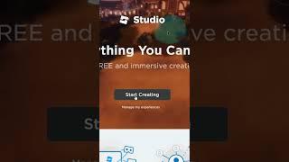 How to Download Roblox Studio on PC #shorts #robloxstudio #howtodownloadrobloxstudio
