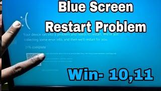 All HP Laptop Series Your Device Ran Into Blue Screen And Restart Problem in Windows 10,11#macnitesh