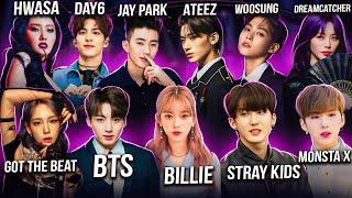 Реакция на BTS, ATEEZ, Monsta X, Stray Kids, Jay Park, Hwasa, Dreamcatcher, GOT the beat, Day6