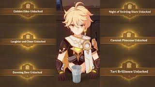 【Genshin Impact】Of Drink A-Dreaming Event All Recipes