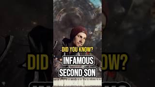 Did you know? In INFAMOUS: SECOND SON... #shorts