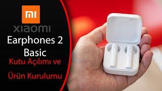 Xiaomi Mi Earbuds 2 Basic  Kutu Açılımı , Kurulumu, Resetlenmesi ve Orijinallik Kontrolü