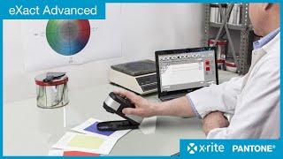 Learn about the X-Rite eXact Advanced Spectrophotometer