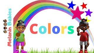 Colors | Do you know your Colors? | Toddler Colors by Melanin Babies