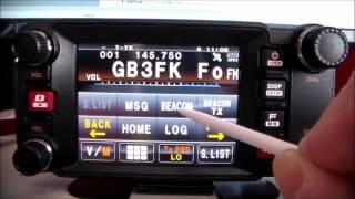 FTM 400D APRS Basic Setup