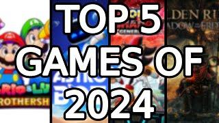 RandomUser's Top 5 Games of 2024