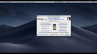 Free Tool QuickJailbreak | Jailbreak iphone 6s 6sp 77p  passcode iOS 14.X | Fix Error -20 USBPatcher