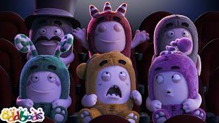 Movie Night in the Theatre | ODDBODS | Moonbug Art Hub for Kids ️