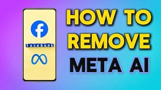 How To Remove Meta Ai From Facebook | Delete Meta Ai On Facebook |Turn Off Meta Ai on Messenger
