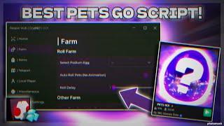 PETS GO SCRIPT/NO KEY/NO BAN/PASTEBIN | AUTO ROLL, AUTO FARM & MORE | MOBILE AND PC NEW UPDATE 2024