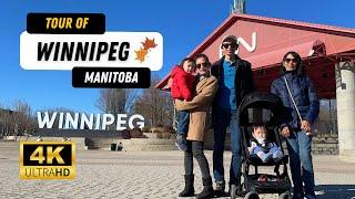 CANADA CITY TOUR in WINNIPEG, Manitoba during the Autumn Season. Our Family Roadtrip Travel.