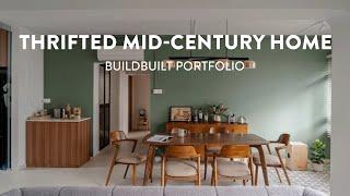 Mid-Century Modern Home with Thrifted Vintage Furniture | BuildBuilt Portfolio