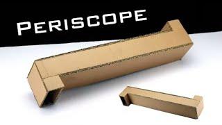 [DIY] #Periscope//How To Make A Simple Periscope From Cardboard and Mirrors. #School_project