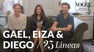 Eiza González, Diego Luna y Gael García adivinan frases de películas | Vogue México y Latinoamérica