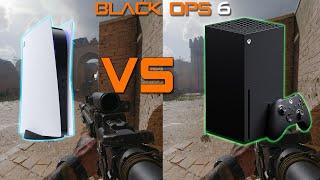 PS5 vs XBOX Series X - COD Black OPS 6 - FPS TEST Analysis 4K 60hz 120 Hz