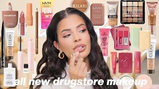 I'm Trying ALL the NEW  VIRAL DRUGSTORE Makeup (makeup dupes)