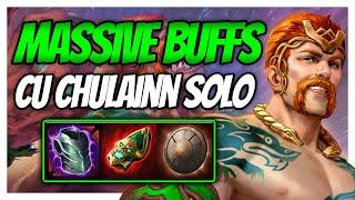 THIS CU CHULAINN BUFF MIGHT HAVE BEEN A MISTAKE!  - Smite Cu Chulainn solo Ranked