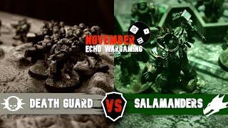 Death Guard vs Salamanders - Warhammer Horus Heresy Battle Report