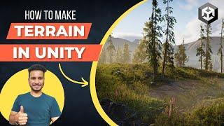 How to make Terrain in Unity 3D | Unity Game Development Tutorial 2024