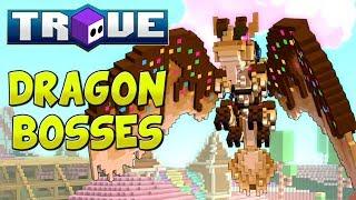 TROVE DRAGON BOSSES! | Trove Megalithic Dragon Boss Update