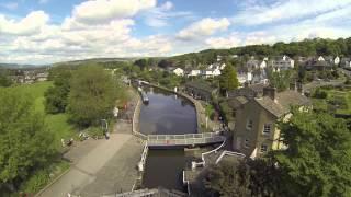 Bingley 5 Rise Locks, from up above