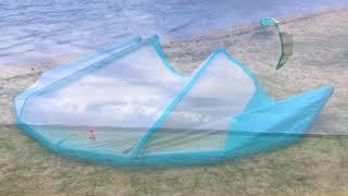 Twist kite proto 7 m