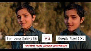 Samsung Galaxy S8 Portrait Mode Vs Google Pixel 2 XL Portrait Mode | Portrait Mode Camera Comparison