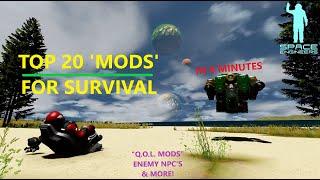 Top 20 Survival Mods for Space Engineers 2024