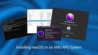 Installing macOS on an AMD APU System