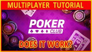 Poker Club | MULTIPLAYER TUTORIAL on Epic (Does it work?)