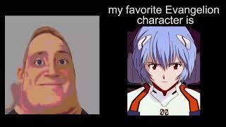 Mr Incredible becoming uncanny (favorite evangelion character)