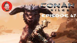 Conan Exiles (2022): Episode 47 - Looking For Bosses in the Unnamed City | Archivist Recipes