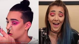 I Tried Following A James Charles Makeup Tutorial