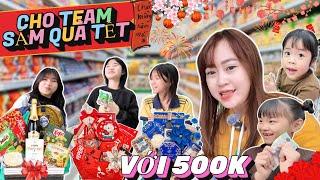 Mẹ Hà Hà Hí Dẫn Cả Team Đi Siêu Thị Thử Thách Với 500k Mua Quà Tết Cho Cả Gia Đình