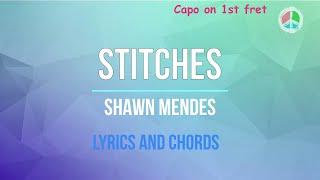 Stitches by Shawn Mendes (Lyrcis and Chords)