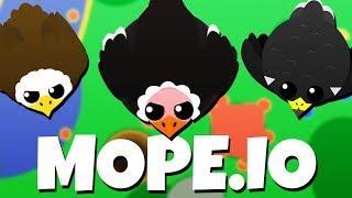 Attack of the BIRDS! - NEW Mope.io Update! - Mope.io Gameplay