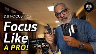 DJI Focus Pro Hand Unit & Motor. A Detailed Demonstration.