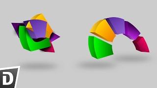 How to Create 3d looking object  - Inkscape Tutorial